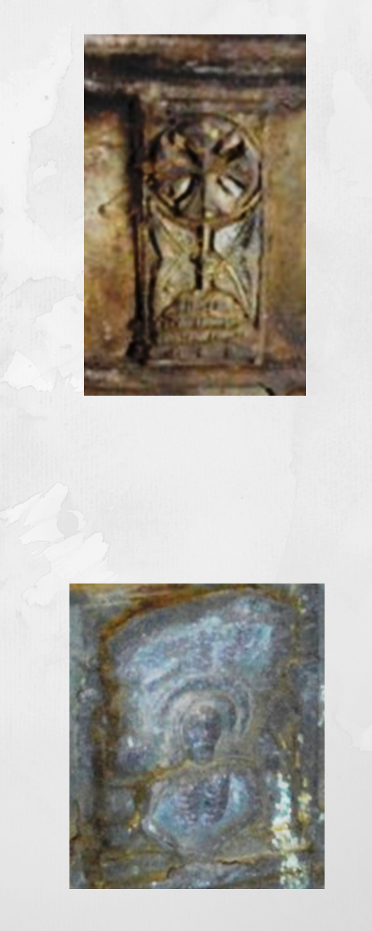 21. cloche 4 médaillons